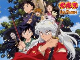 An image of cast of Inu-Yasha.